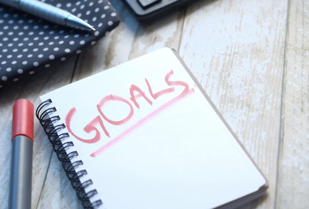 RM goal setting A paper titled "Goals."