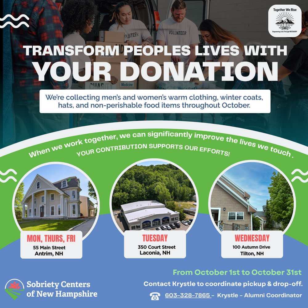 Donation event October 2025