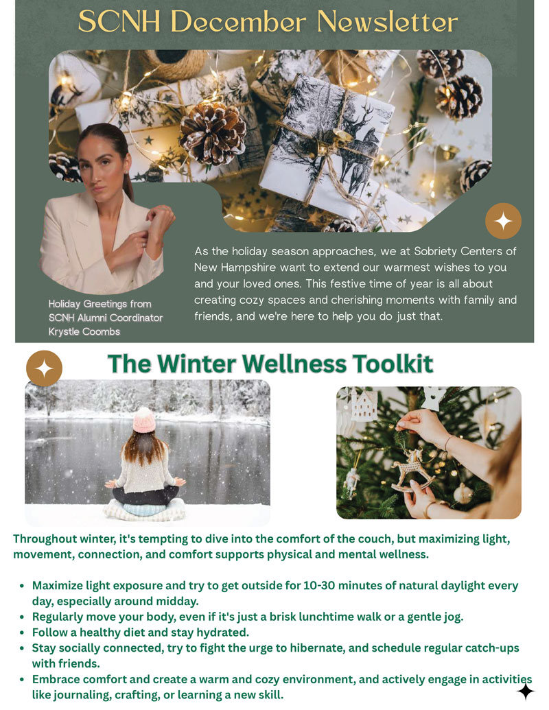 SCNH-December-Newsletter-800 Recovery Mountain and SCNH December 2025 Alumni Newsletter